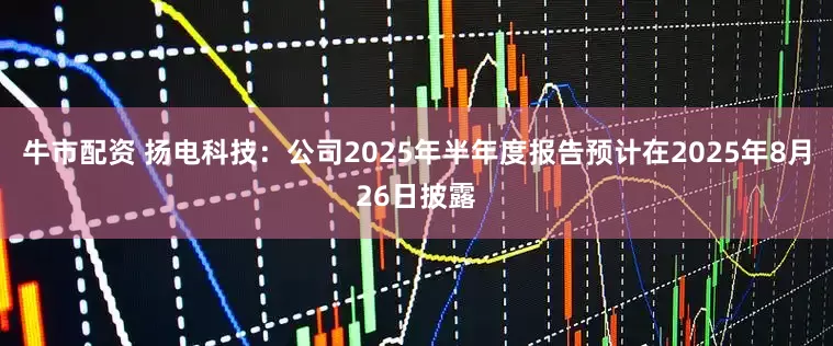 牛市配资 扬电科技：公司2025年半年度报告预计在2025年8月26日披露